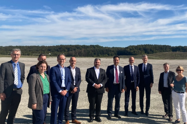 Holosolis board on Hambach site 2023
